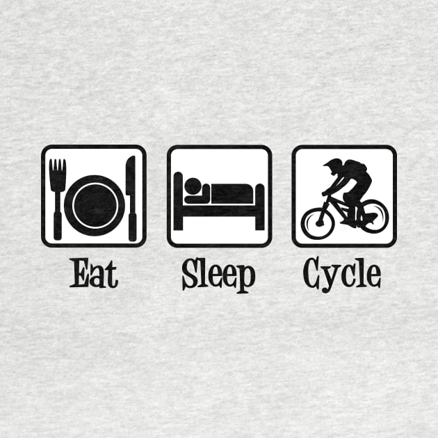 Eat Sleep Cycle by epiclovedesigns